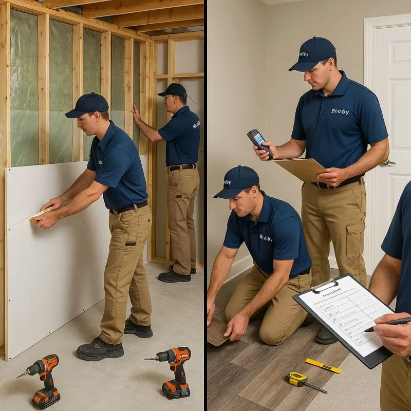 Repairs and Reconstruction process in Tuftonboro, NH