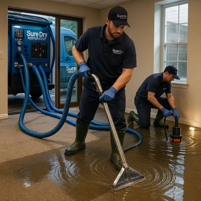 Water Extraction and Removal process in Tuftonboro, NH